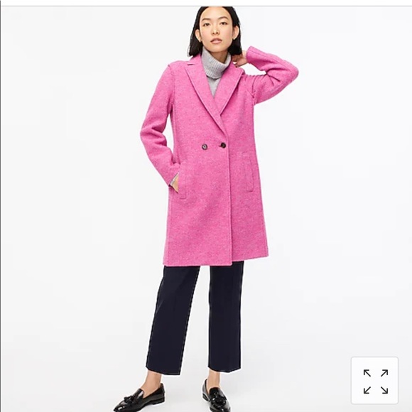 J. Crew Jackets & Coats J Crew Daphne Italian Wool Coat New With
